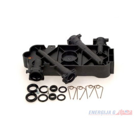 87160118190 Hidrobloks (plākšņu siltummaiņa korpuss) BOSCH JUNKERS BUDERUS
